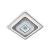 Lustra LED cu cristal ARABELA 40W, lumina Rece/Calda/Neutra, Alb