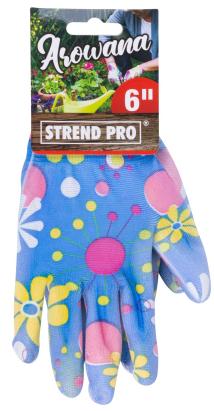 Mănuși de grădinărit Arowana Angelica 07/S din nylon cu PU, 12 perechi
