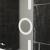 Oglindă LED baie 80x60 cm Marcello, dezaburire, ceas, termometru, lupă