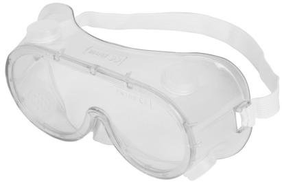 Okuliare Safetyco B209, číre, ochranné, uzavreté, s vetraním