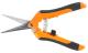 Nožnice Strend Pro, ručné, záhradné, na kvety, rastliny a konáre, oranžové
