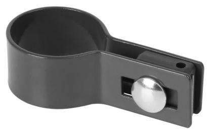 Clema terminala Strend Pro Eurostandard 38 mm, antracit RAL7016, pt stalp rotund