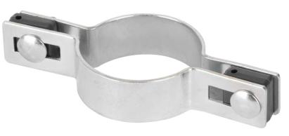 Colier de prindere trecere 48 mm zincat pentru stâlp rotund Eurostandard