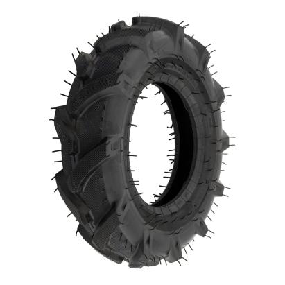 Anvelopă 5.00-10 cu cameră din cauciuc pentru motocultor, profil agricol