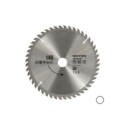 Disc circular pentru lemn Rotor 165x20 mm, 48T, dinti vidia pentru taiere fina