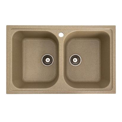 Chiuveta de bucătărie Elefant Premium Equatoria, Safari bej , 785x490 mm