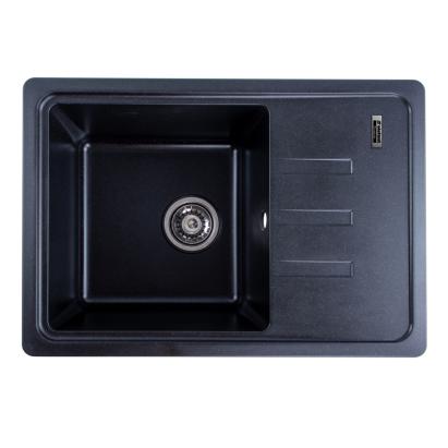 Chiuveta de bucătărie Elefant Premium Liana , Negru metalic , 430x620 mm