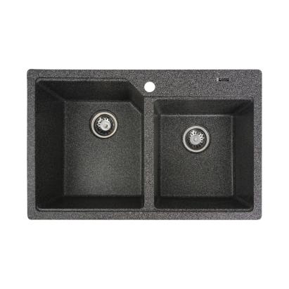 Chiuveta de bucătărie Elefant Premium Harmony , Grafit , 775x495/420 mm