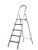 Scară pliabilă din aluminiu cu 5 trepte Rotor KMH0105, 150 kg