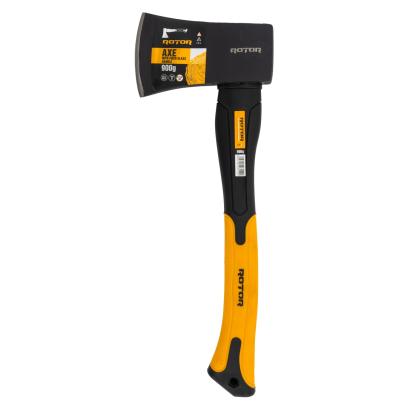 Topor Rotor 601, 900 g, mâner din fibră 35 cm pentru grădină și camping