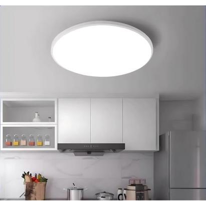 Plafonieră LED SOLIS 37 cm, 33W, lumină rece 6000K, alb