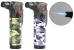 Arzător mini tip pistol Strend Pro, camuflaj, reîncărcabil, cu suport, 75x45x120 mm