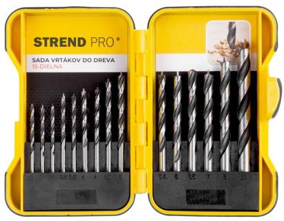 Sada vrtákov Strend Pro, do dreva, bal. 15 ks