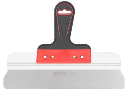 Gletieră inox Strend Pro Premium 300 mm, margini rotunjite, mâner ergonomic