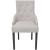 Scaune de sufragerie, 4 buc., gri crem, material textil GartenMobel Dekor