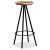Set mobilier de bar, 3 piese, lemn masiv reciclat GartenMobel Dekor