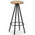 Set mobilier de bar, 3 piese, lemn masiv reciclat GartenMobel Dekor