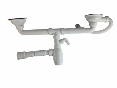 B731V Sifon universal pentru chiuveta dubla 1 1/2