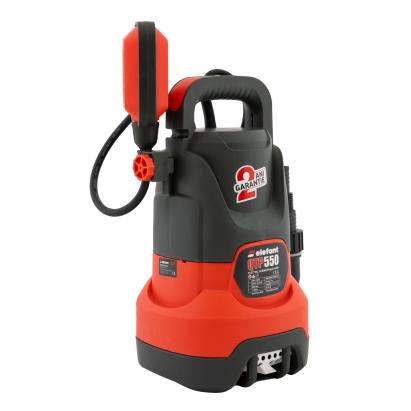 QTP550 Pompa submersibila pentru apa murdara si curata cu carcasa din plastic Elefant