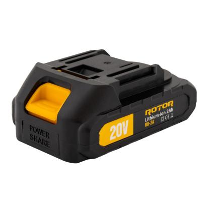 Acumulator Li-Ion ROTOR RB-2A 20V 2Ah pentru unelte electrice