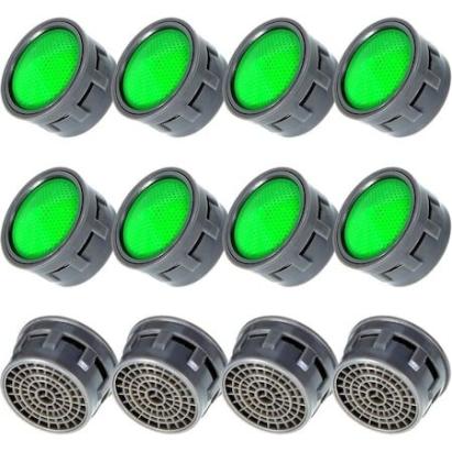 Aerator baterie din plastic #-24 verde FLEKO