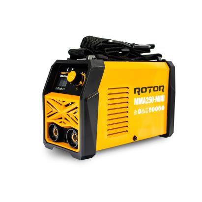 Aparat de sudură ROTOR MMA250-MINI 20–250A, 230V, cu afișaj LCD, compact