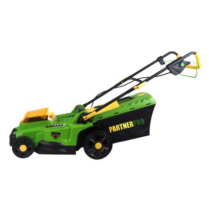 Mașină de tuns gazon pe acumulator PartnerPro PP8A110-J, 2x20V 4Ah, coș 35 L