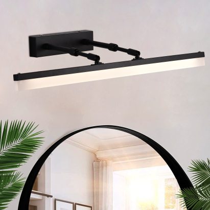 Aplica LED Malawi 6W liniara neagra, 3 temperaturi de culoare