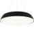 Lustră LED suspendată CHIARA 73W, dimabilă, cu telecomandă, negru