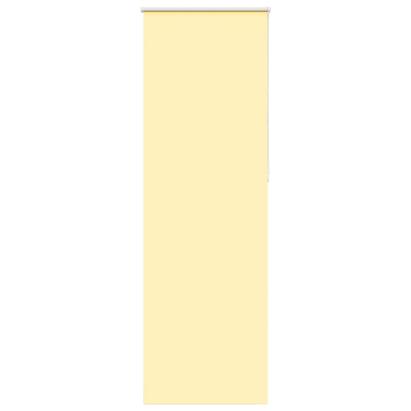 Jaluzea cu role opace Galben 65x210 cm lățime material 60,7 cm GartenMobel Dekor
