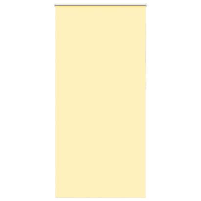Jaluzea cu role opace Galben 90x210 cm Lățime material 85,7 cm GartenMobel Dekor