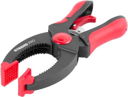 Clește tip clemă Strend Pro 23 cm, din plastic, cu blocare dințată