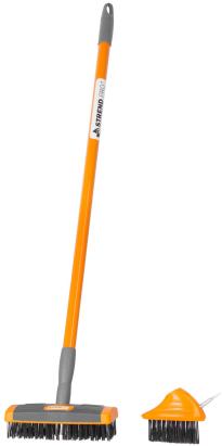 Set perii Strend Pro pentru curatare rosturi pavaj, maner telescopic