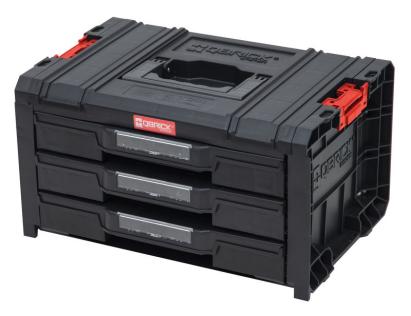 Dulap organizator QBRICK System PRO Toolbox Drawer 3 Expert, 3 sertare