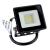 Proiector LED exterior 30W 6500K IP65, 120°, carcasa metalica neagra
