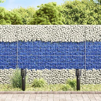 Pietre de Grădină albastru 12 cm Sticlă GartenMobel Dekor