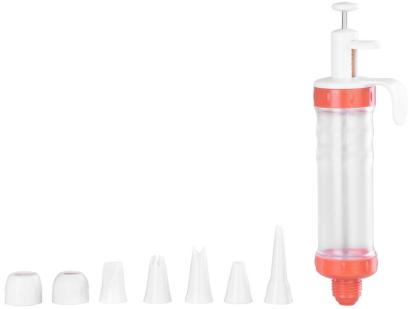 Pistol pentru decorare prăjituri și torturi MagicHome cu 5 duze, 28 x 9,5 cm