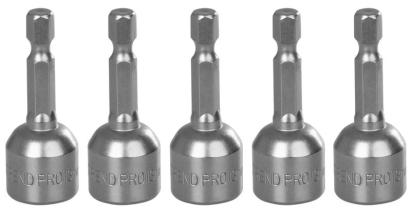 Cap magnetic cu suport bit Strend Pro MS84, 13 mm, 1/4", set 5 bucăți