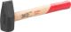 Ciocan Premium DIN 6475, 360 mm, cap 1000 g, mâner din lemn