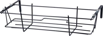 Suport metalic reglabil BUMETA Extra Strong pentru jardiniere pe balustradă, 50 cm