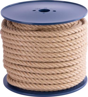 Frânghie din iută naturală răsucită 16 mm, 50 m Strend Pro