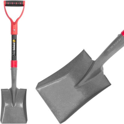 Lopată Strend Pro Garden ErgoBULL cu coadă din fibră de sticlă, 70 cm