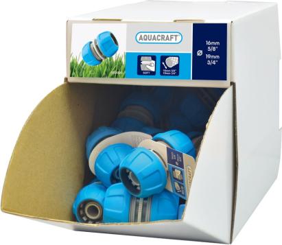 Cuplă furtun Aquacraft SoftTouch 5/8"–3/4" pentru îmbinare și reparare