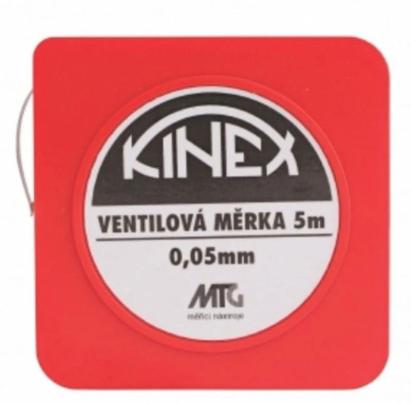 Mieră Kinex 1134-005/D 5 m, precizie 0,05 mm, 5000x13 mm, DIN 2275N