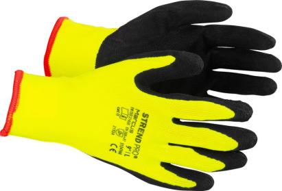 Mănuși de protecție Strend Pro Marcus, latex microporos, mărimea 07/S