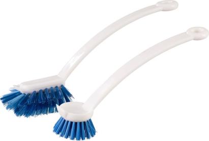 Set 2 perii MagicHome pentru spălat vase, oale și sticle, mâner lung