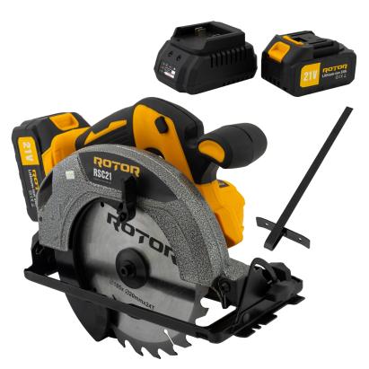 Fierăstrău circular cu acumulator ROTOR RSC21 21V 3Ah, brushless, disc 185 mm