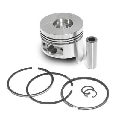 Piston pentru generator diesel 186FA, Ø86 mm, cu set segmenți și bolt OEM