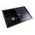 Chiuvetă bucătărie granit Elefant Premium Troya 7850, negru, 776x496 mm