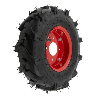 Roată pneumatică 500-8 pentru motocultor, jantă fier, 6PR, sarcină 400 kg